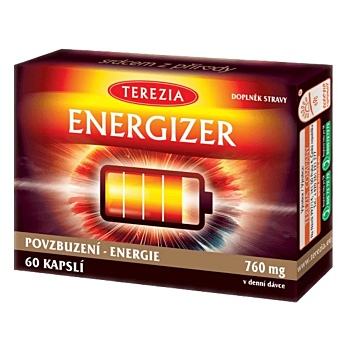 TEREZIA Energizer 60 kapsúl (Na energi, pri únave) - Viaczložkové