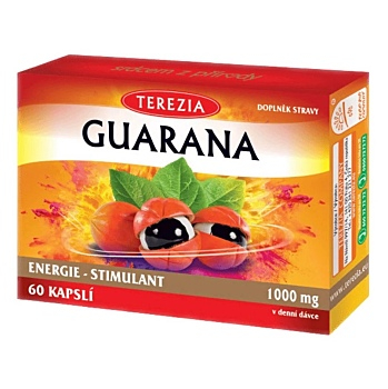 TEREZIA Guarana 60 kapsúl (Na energi, pri únave) - Viaczložkové