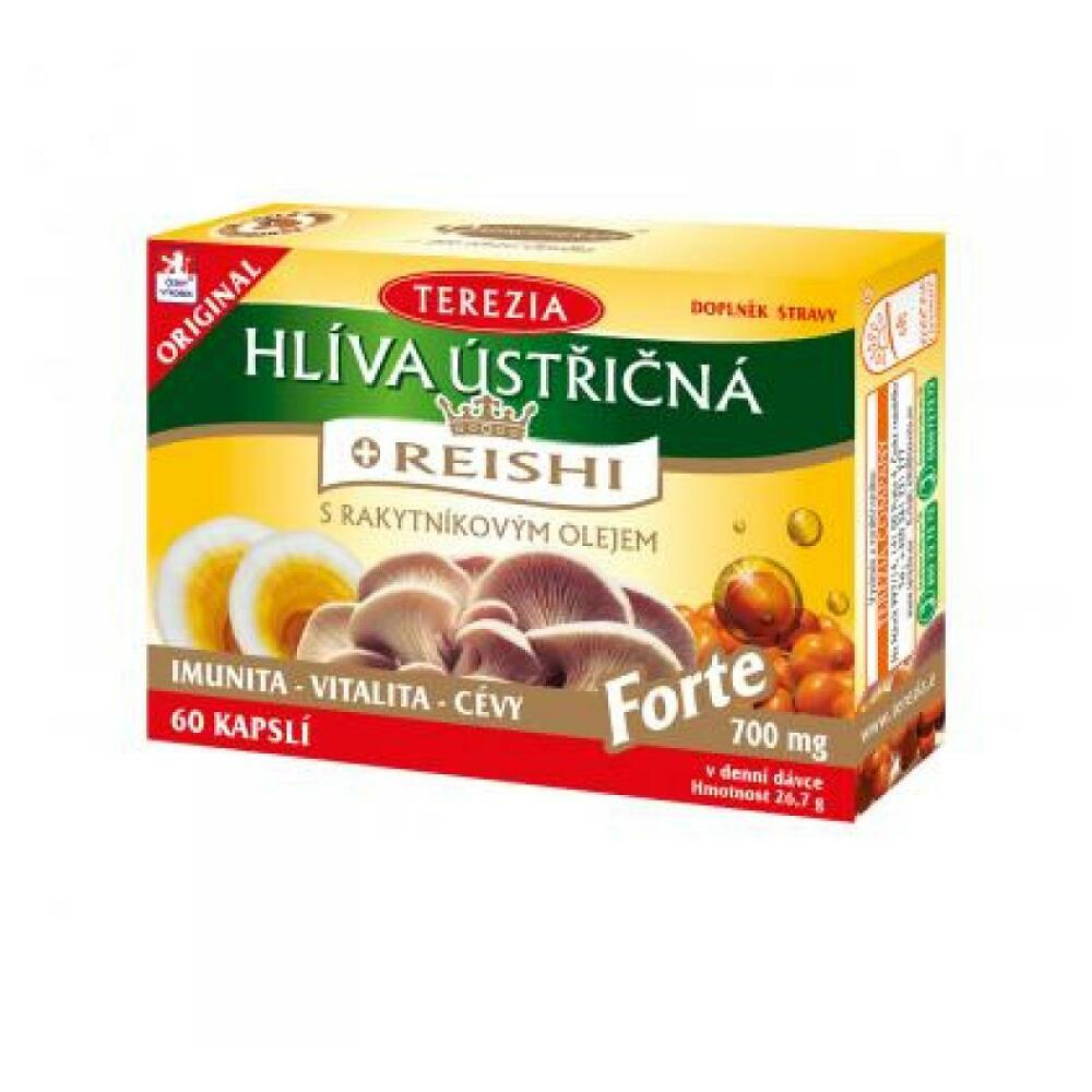 Terezia Company Hlíva ústřičná s Reshi Forte 60 kapsúl kúpite na Mojalekaren.sk