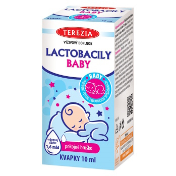 TEREZIA Laktobacily baby kvapky 10 ml (Probiotiká, laktobacily) - Viaczložkové