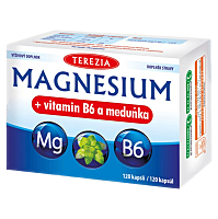 TEREZIA Magnesium + vitamín B6 a medovka 120 kapsúl