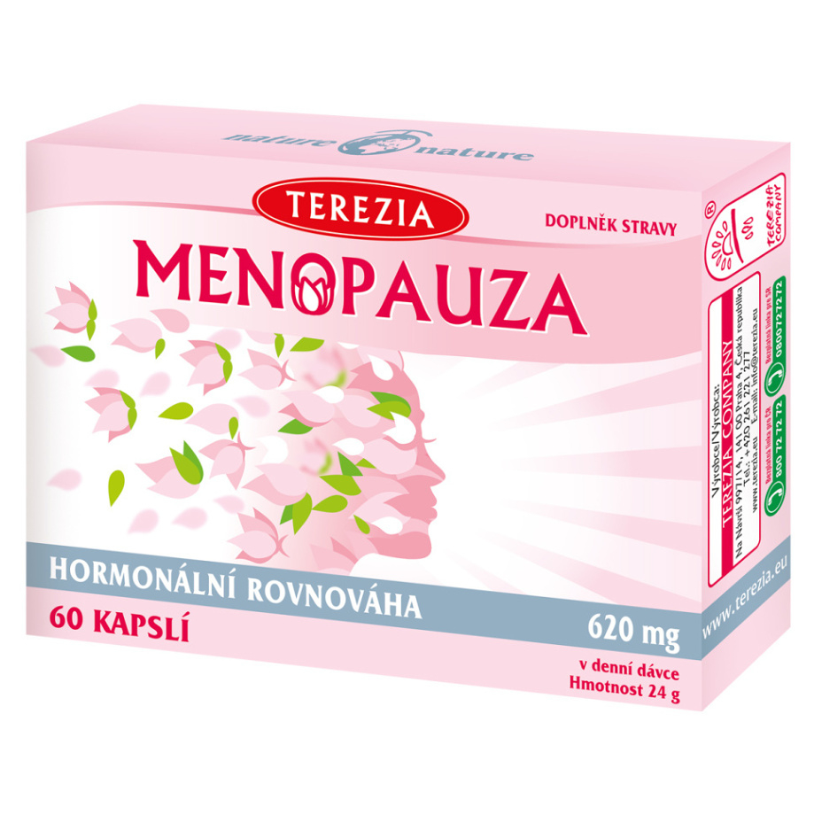 Terezia Menopauza kapsuly na podporu komfortu pri menopauze 60 cps