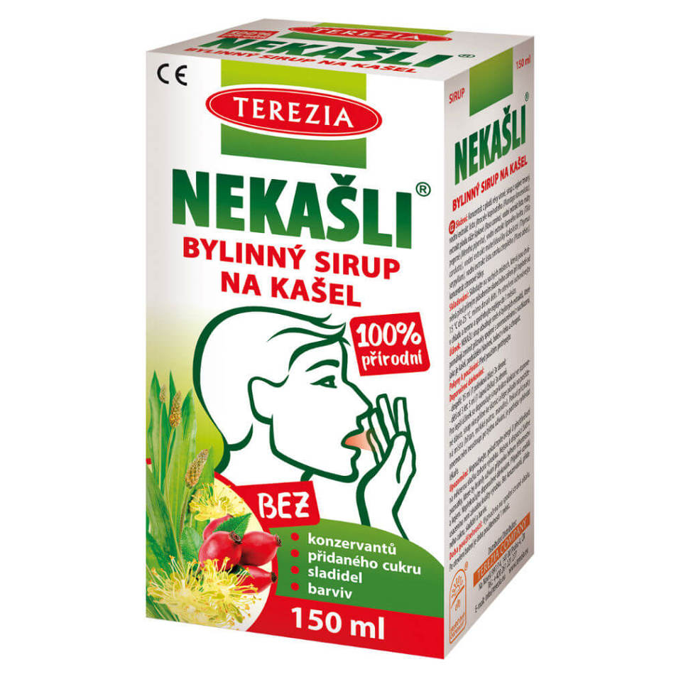 TEREZIA Nekašli 100% prírodný bylinný sirup 150 ml kúpite na Mojalekaren.sk