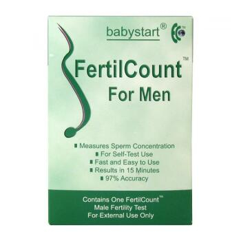 Test mužskej plodnosti FertilCount 1 použitie