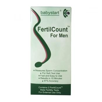 Test mužskej plodnosti Fertilcount 2 použitia