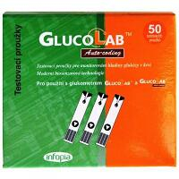 Testovacie prúžky pre glukomer GlucoLab 50ks