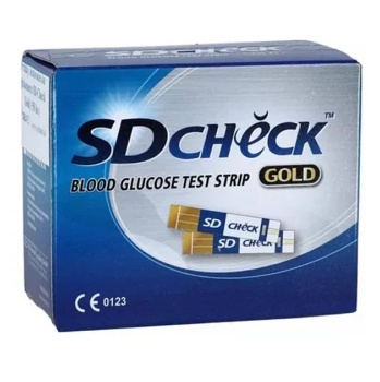 Testovacie prúžky pre glukomer SD-CHECK GOLD 50ks