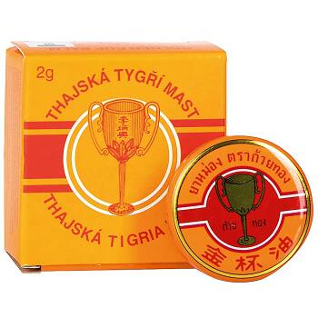 Thajská tigrie masť Golden Cup balm 2 g