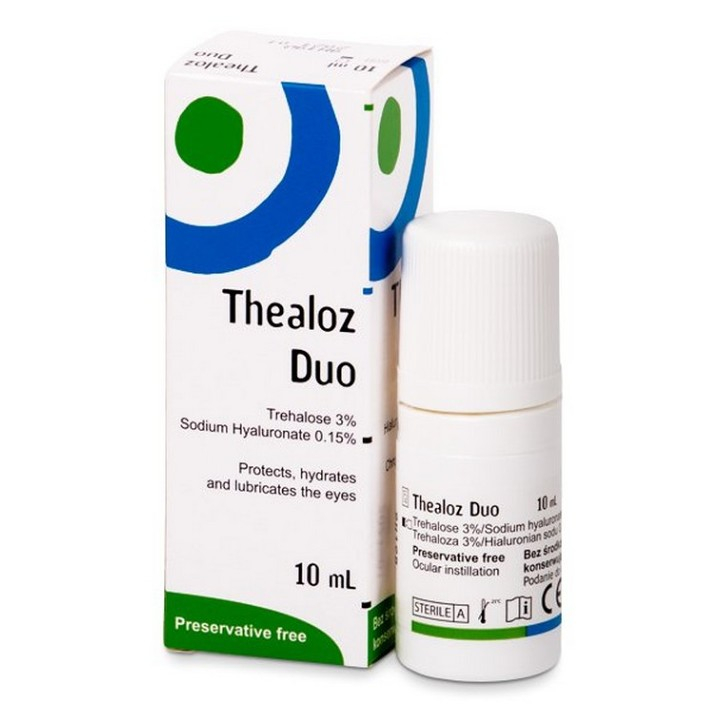 THEALOZ Duo očné kvapky 10 ml kúpite na Mojalekaren.sk