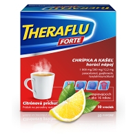 THERAFLU Forte 1000/200/12,2 mg 10 vreciek