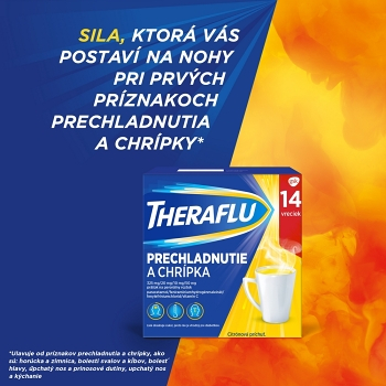 THERAFLU Prechladnutie a chrípka 14 vreciek