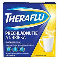 THERAFLU Prechladnutie a chrípka horúci nápoj 10 kusov