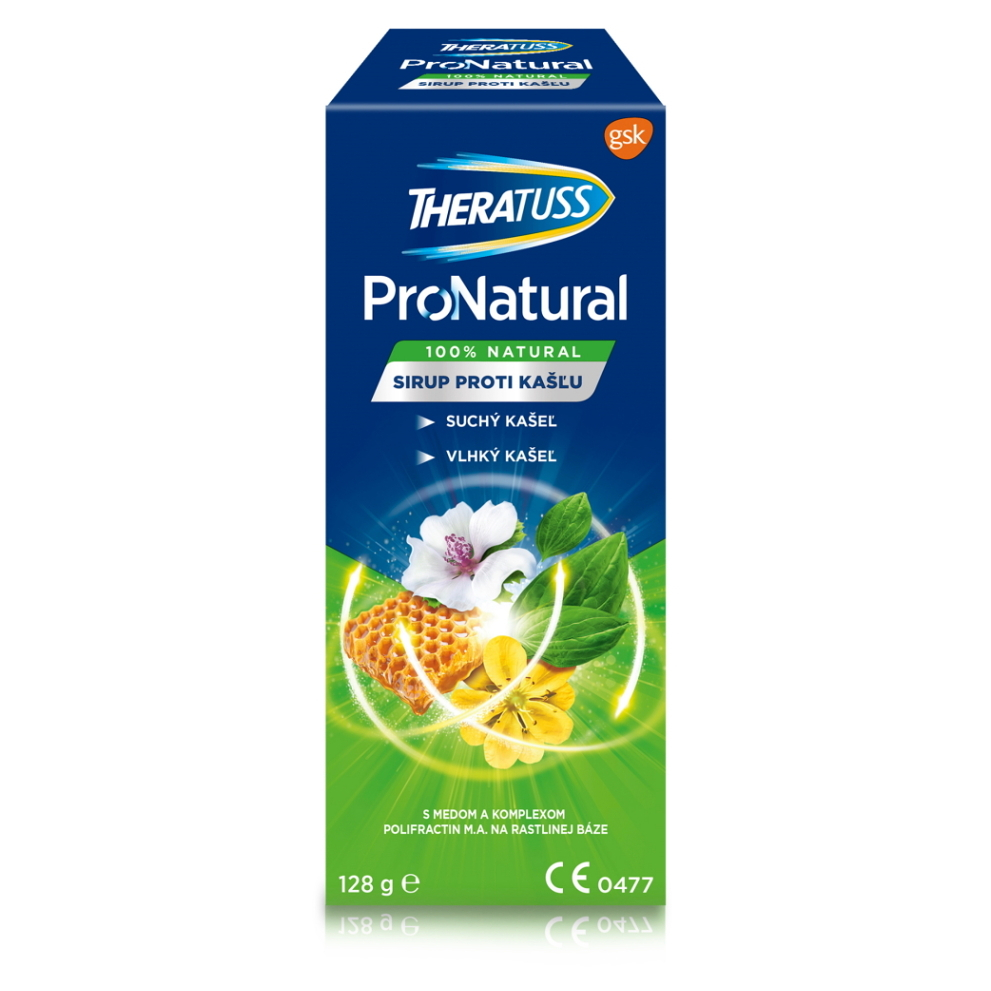 THERATUSS ProNatural sirup na suchý a vlhký kašeľ 128 g kúpite na Mojalekaren.sk