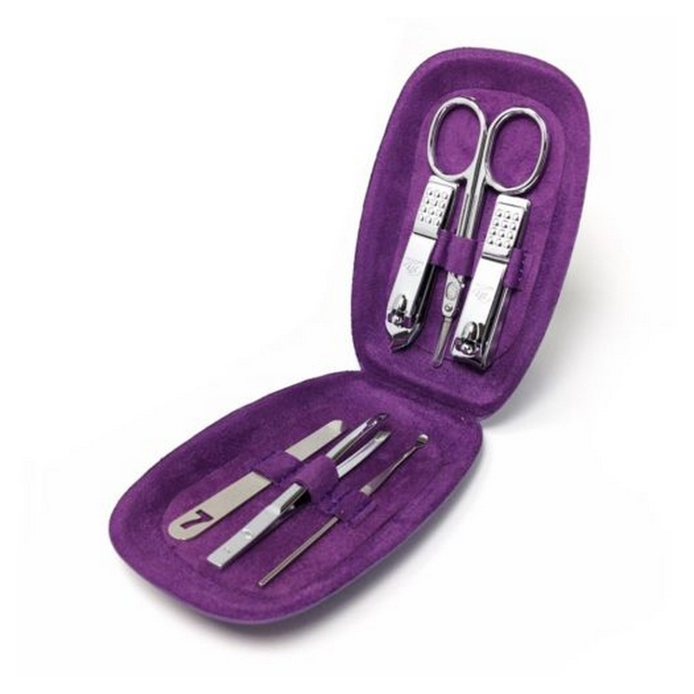 E-shop THREE SEVEN Desing manikúrny set violet 6 nástrojov