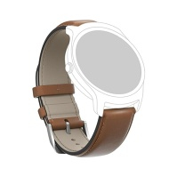 TICWATCH Leather Watch Strap kožený remienok hnedý