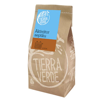 TIERRA VERDE Aktivátor septiku 500 g (Ekologické upratovacie prostriedky) - Ekologické, Prírodné