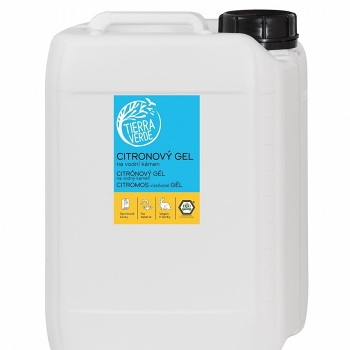 TIERRA VERDE Citrónový gél na vodný kameň 5 l (Ekologické upratovacie prostriedky) - Ekologické - obrázok 1/2