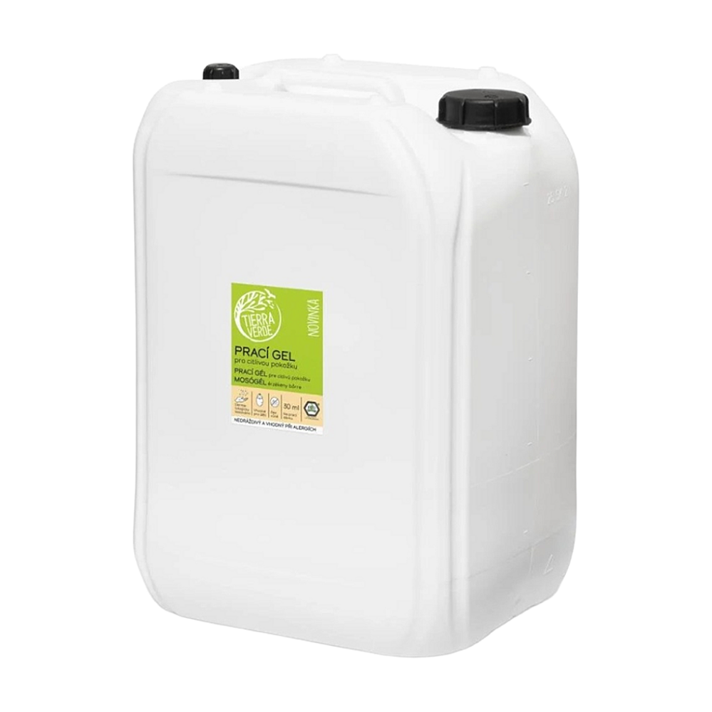 TIERRA VERDE Prací gél pre citlivú pokožku 5 l