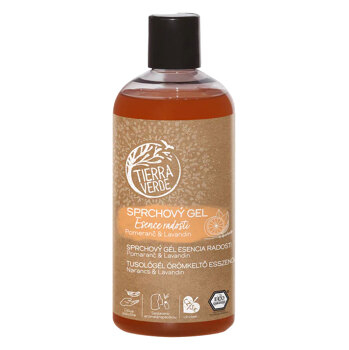 TIERRA VERDE Sprchový gél Esencia radosti 500 ml (Sprchovanie a umývanie) - Prírodné