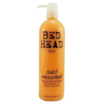 Tigi Bed Head Self Absorbed Shampoo 750ml (Šampon pro mega výživu vlasů)