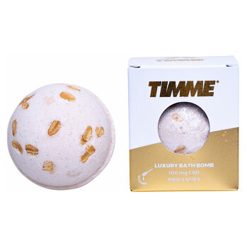 TIMME CBD Med & Ovos kúpeľová bomba 150 g