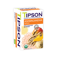 TIPSON Ashwagandha mango bylinný čaj 25 vrecúšok BIO
