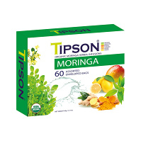 TIPSON Moringa Assorted bylinné čaje 60 vrecúšok BIO