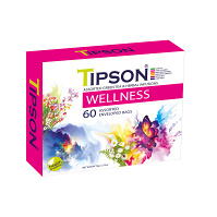 TIPSON Wellness Assorted bylinné čaje 60 vreciek