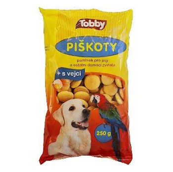 TOBBY Piškóty pre psov 250 g