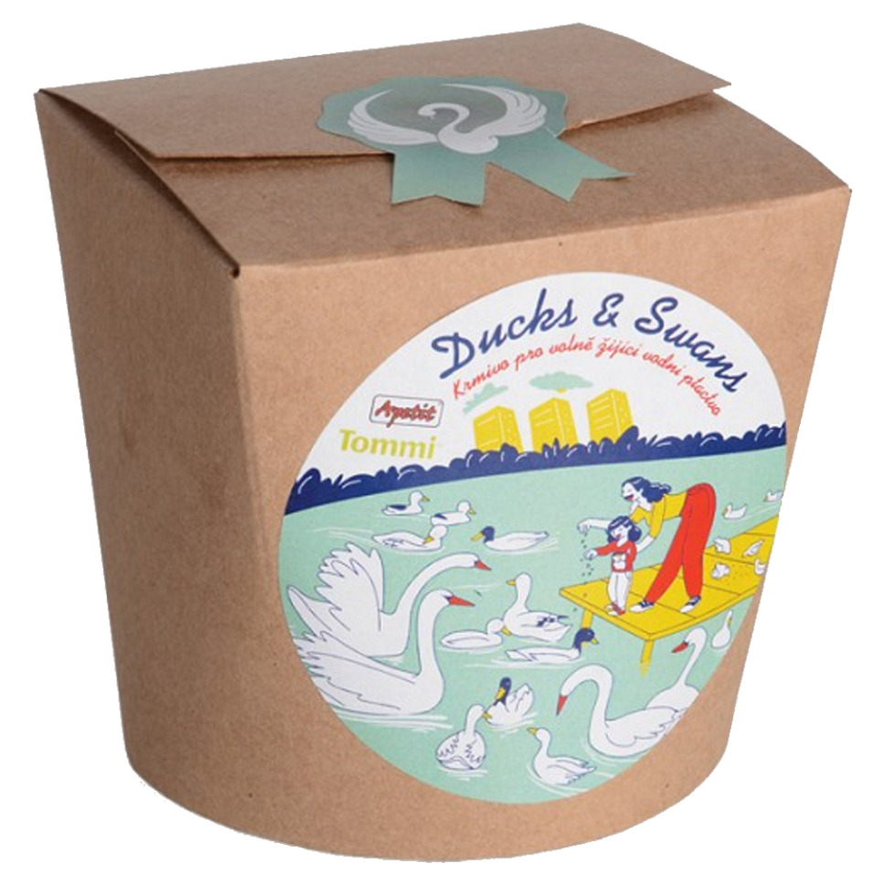 E-shop TOMMI Ducks & Swans krmivo pre vodné vtáctvo 750 ml