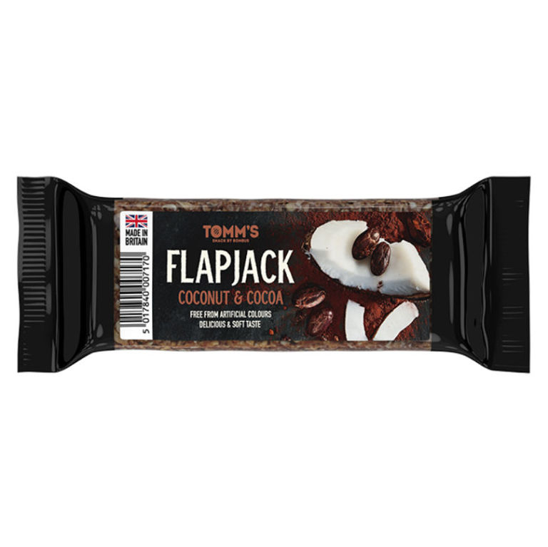 Bombus Tomm's Flapjack ovsená tyčinka príchuť Coconut & Cocoa 100 g kúpite na Mojalekaren.sk