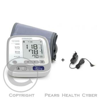 Tonometr digitální OMRON M6W s CW manžetou + ZDROJ (SET) (Akcia) - Ramennej, Elektrické