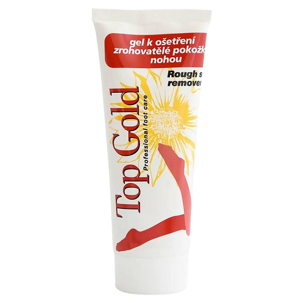 E-shop TOP GOLD Gél na ošetrenie zrohovatenej pokožky nôh 100 ml