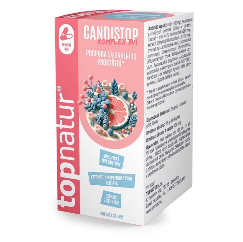 E-shop TOPNATUR Candistop 60 tabliet