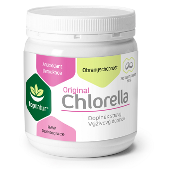 TOPNATUR Chlorella original 750 tabliet