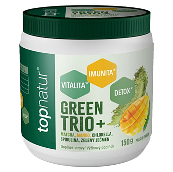 TOPNATUR Green Trio PLUS 150 g (Jarný detox) - Prírodné