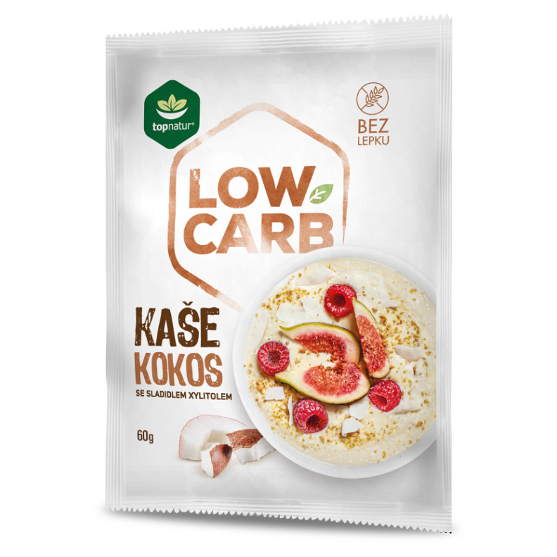 TOPNATUR Low carb kaša kokosová 60 g kúpite na Mojalekaren.sk