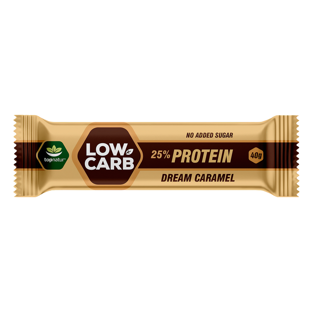 TOPNATUR Low Carb tyčinka proteínová dream caramel 40 g kúpite na Mojalekaren.sk