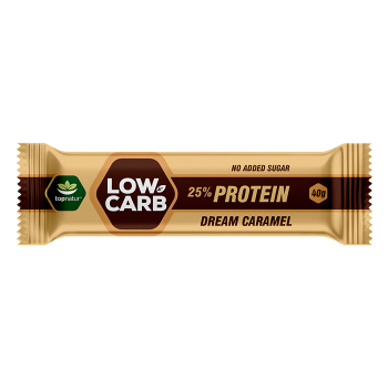 TOPNATUR Low Carb tyčinka proteínová dream caramel 40 g