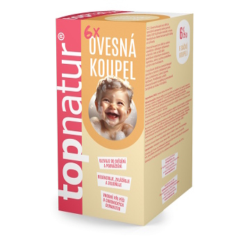 TOPNATUR Ovsená kúpeľ pre deti 6x25 g