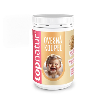 TOPNATUR Ovsený kúpeľ pre deti v dóze 350 g (Peny a potreby do kúpeľa)