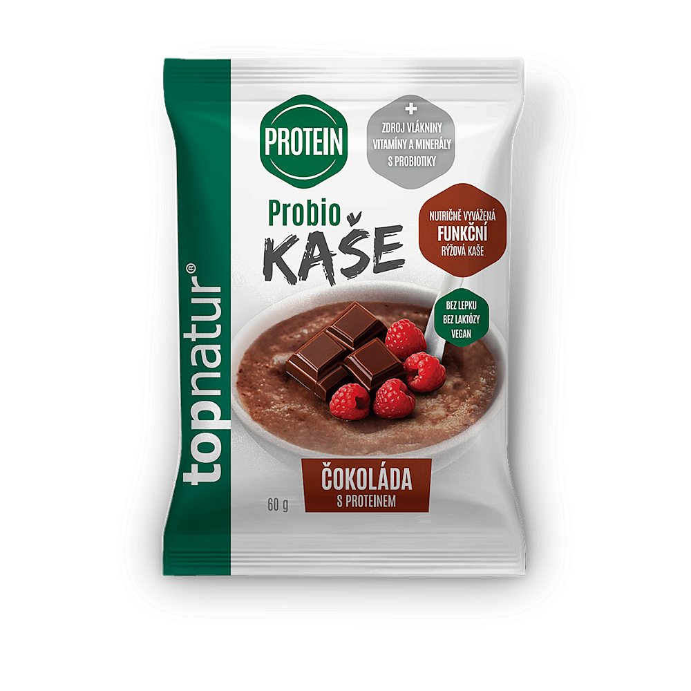 TOPNATUR Probio kaša čokoláda s proteínom 60 g kúpite na Mojalekaren.sk