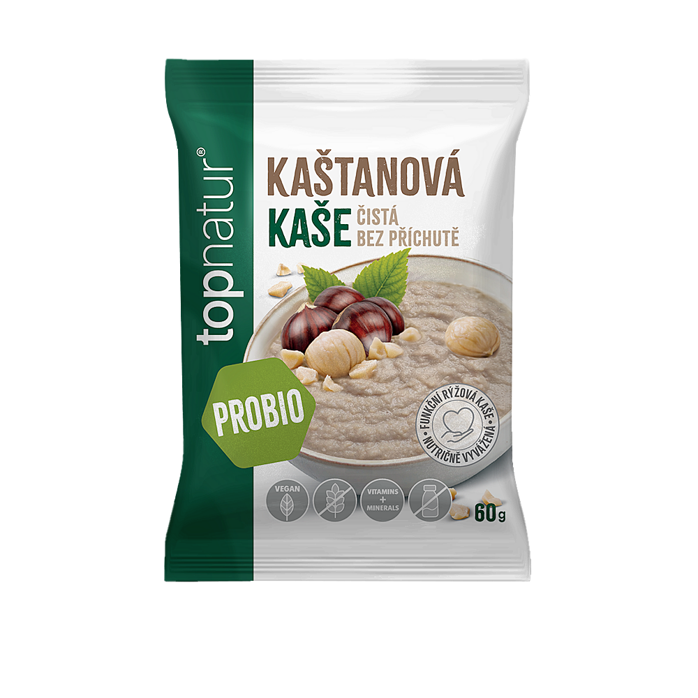 E-shop TOPNATUR Probio kaša gaštanová 60 g