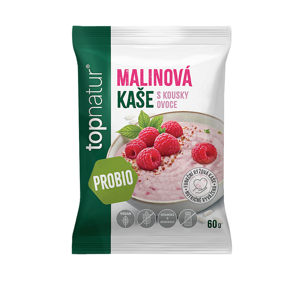 E-shop TOPNATUR Probio kaša malina 60 g