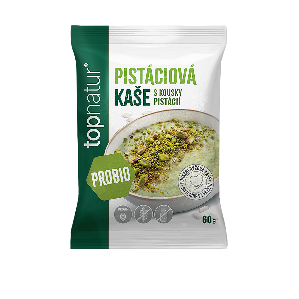 E-shop TOPNATUR Probio kaša pistáciová 60 g