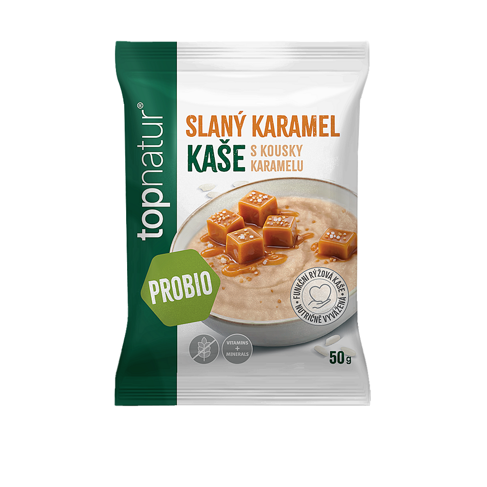 TOPNATUR Probio kaša slaný karamel 50 g