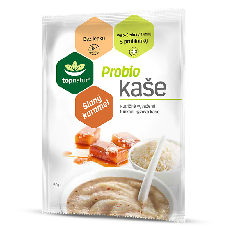 TOPNATUR Probio kaša slaný karamel 50 g kúpite na Mojalekaren.sk