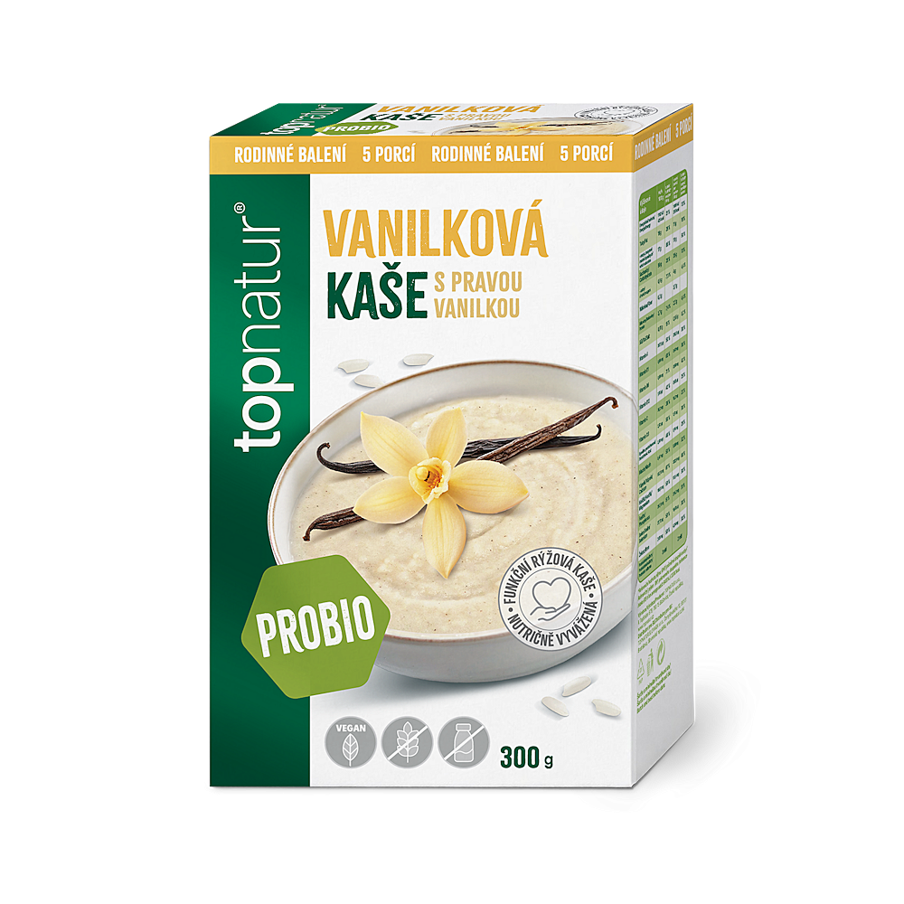 TOPNATUR Probio kaša vanilka XXL 300 g
