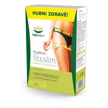 TOPNATUR Psyllium fit&slim 200 g (Vláknina, psyllium)