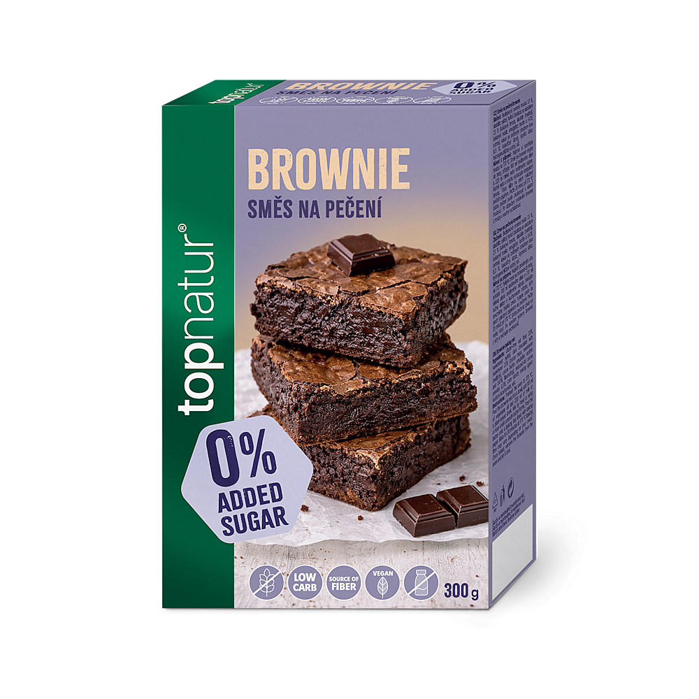 topnatur Zmes na pečenie BROWNIE 300 g